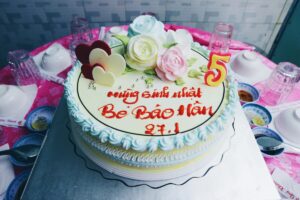 Watercolor Buttercream Cake