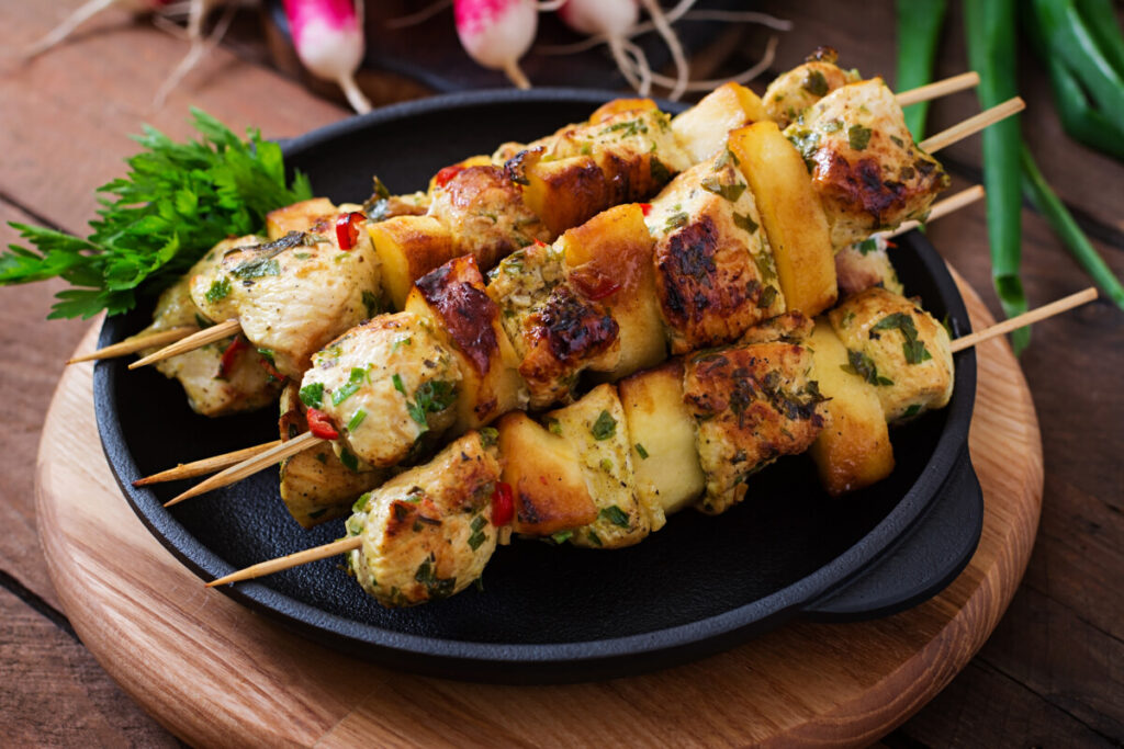 soya chap grilled