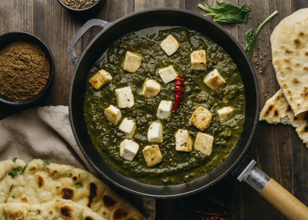 palak paneer lite